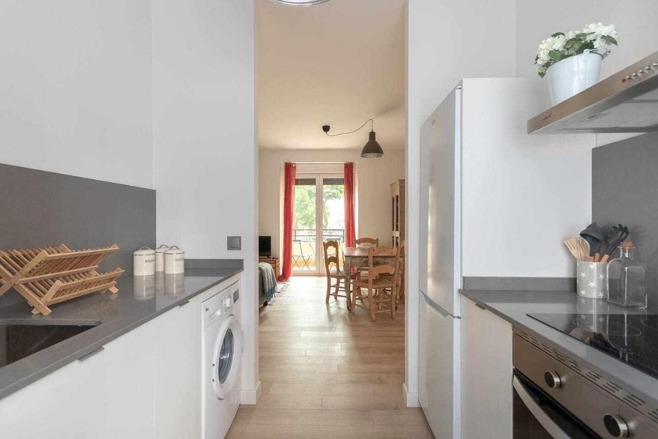 Apartamento Kuia En Gran Bilbao Con Terraza Y Vistas A Un Parque باساوري المظهر الخارجي الصورة