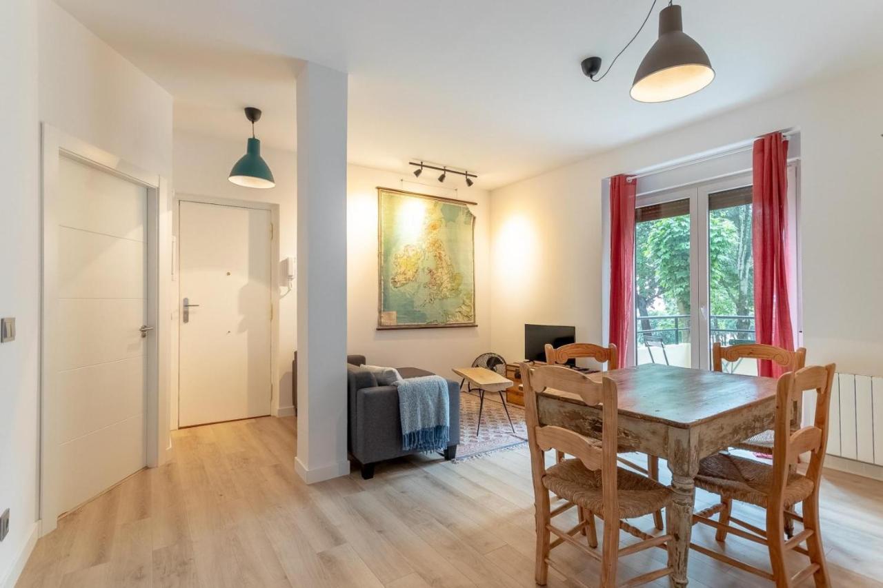 Apartamento Kuia En Gran Bilbao Con Terraza Y Vistas A Un Parque باساوري المظهر الخارجي الصورة