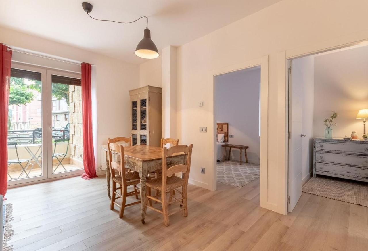 Apartamento Kuia En Gran Bilbao Con Terraza Y Vistas A Un Parque باساوري المظهر الخارجي الصورة